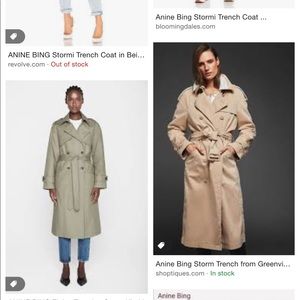 Exclusive winter luxury Trench coat . Annie bing . Like NEW 🥰 🧥 wool& cashmere